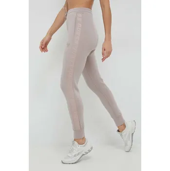 Tepláky Guess ALLIE fialová barva, s potiskem, V2YB18 K7UW2 V2YB18.K7UW2 04X, vel. XS