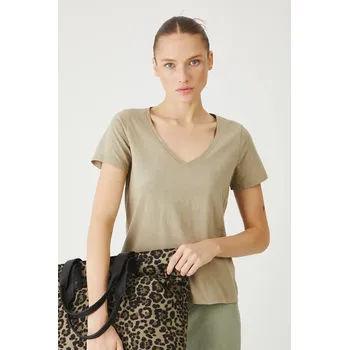 Dámské tričko Bavlněné tričko Medicine dámské, zelená barva RS25.TSD0B0 81X, vel. M