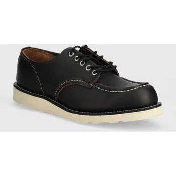 Dámské polobotky Kožené polobotky Red Wing Shop Moc Oxford, 42.5, černá, 99X