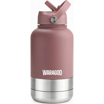 Termoska WARAGOD Termoska Aura 3v1 1000ml, růžová