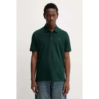 Pánské tričko Bavlněné polo tričko HUGO Donos222 50466182 zelená 77X, vel. S