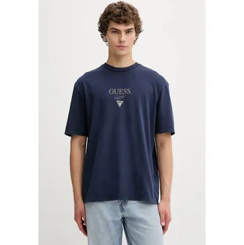 Bavlněné tričko Guess Originals M5GI69.K8FQ4 námořnická modř 59X, vel. XL