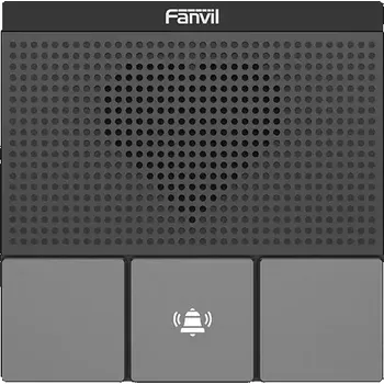 Domovní zvonek Fanvil A10W SIP mini interkom, IP54, PoE, HD audio, Opus a G.722, AEC, Wi-Fi