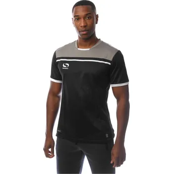 Pánské tričko Sondico Short-Sleeve Performance T-Shirt Black/Charcoal L