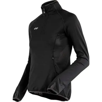 Dámské tričko UHIP Tričko tréninkové Ultimate UHIP, dámské, s polovičním zipem, černé 48