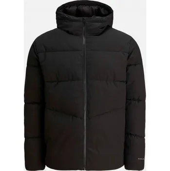 Pánská casual bunda Jack and Jones Global Puffer Jacket Mens Plus Size Black 3XL