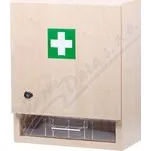 STEPAR Lékárnička nástěnná dřevěná s náplní ZM20 20 osob