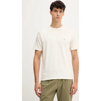 Bavlněné tričko United Colors of Benetton 3MI5J1AF7 béžová 01X, vel. XL