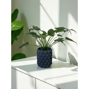 Květináč Plantbee Květináč Klaud 10cm vesmírně modrá