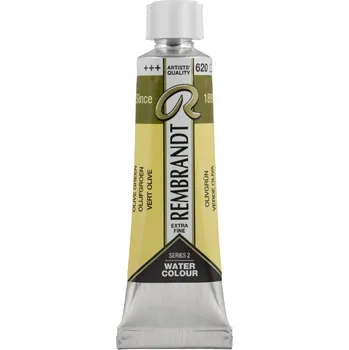Vodová barva Akvarelová barva v tubě Rembrandt 10 ml – 620 Olive Green