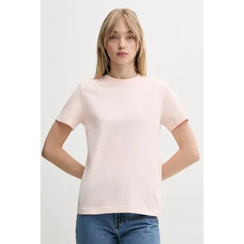 Dámská móda Bavlněné tričko Calvin Klein Jeans LV047B224G růžová 03A, vel. S
