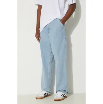 Pánské džíny Džíny Carhartt WIP Single Knee Pant, 31/33, modrá, 55X