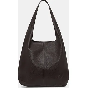 Kabelka Kožená kabelka Answear.LAB 920.hak hnědá 89X, vel. ONE SIZE