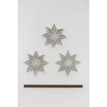 Vánoční dekorace Sada 3 hvězd - House Doctor