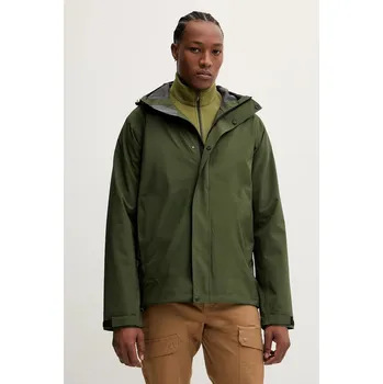 Pánská větrovka Nepromokavá bunda Haglöfs Breeze pánská, žlutá barva, 607680 78X, vel. L