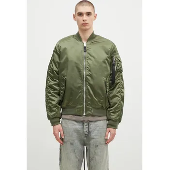 Pánský bomber Bomber bunda Alpha Industries MA-1 UV zelená barva, zimní, 146115UV, L, 78X