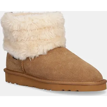 Dámská obuv Semišové sněhule Answear.LAB AW.25.3 hnědá 82X, EUR 37