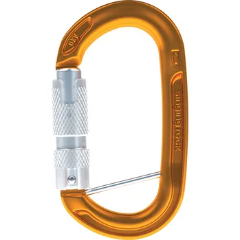 smyčka Karabina Singing Rock OXY BC Triple lock Orange Barva: oranžová