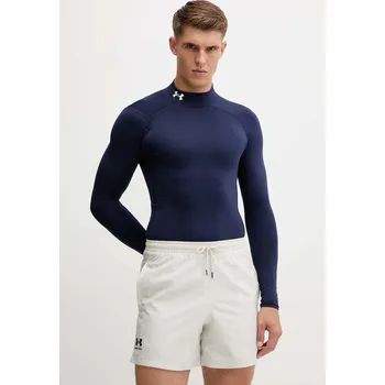 Pánské tričko Tréninkové tričko s dlouhým rukávem Under Armour ColdGear Compression 1366072 námořnická modř 59X, vel. S
