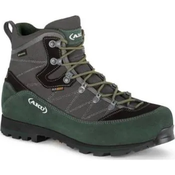 Pánská obuv AKU TREKKER LITE III Wide GTX - pánská kožená - tmavě zelená Velikost: 49.5
