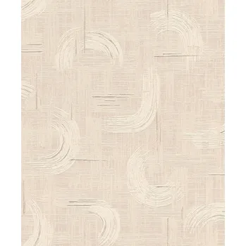 Tapeta RASCH | Vliesová tapeta na zeď Beltesto 429046 | 0,53 x 10,05 m | krémová, béžová, metalická, růžová + Krémová, béžová, metalická, růžová vliesová tapeta na stěnu 429046 v rozměru 0,53 x 10,05 m