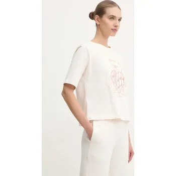 Pánské oblečení Bavlněné tričko Guess RHINESTONE V5RI09.I3Z14 růžová 03B, vel. M