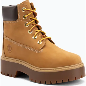 Dámská treková obuv Dámské boty Timberland Stone Street 6In Waterproof wheat