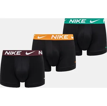 Boxerky Boxerky Nike 3-pack pánské, černá barva, 0000KE1156 99C, vel. M