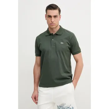 Pánská móda Bavlněné polo tričko Lacoste L1212 zelená 87X, vel. M/L