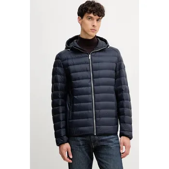 Péřová bunda BOSS H-Dimeo tmavomodrá barva, přechodná, 50540450 59X, vel. 54