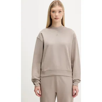 Dámská mikina Bavlněná mikina HUGO Daxandria 50527463 béžová 08X, vel. XS