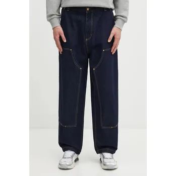 Pánské džíny Džíny Carhartt WIP Nash Double Knee Pant, L, námořnická modř, 59X