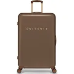 Plastový kufr SUITSUIT® Fab Seventies Cocoa Brown L - hnědá + Sleva 5% s kódem AKCE5