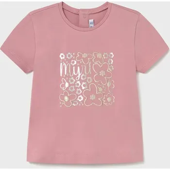 Dětská móda Dětské tričko Mayoral 105.4G.Baby.PPYA růžová 38X, vel. 68