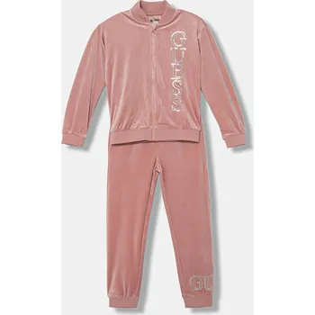 Dětská tepláková souprava Guess K4BG06.K0232.9BYA růžová 03X, vel. 105-112