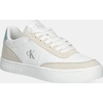 Pánská obuv Sneakers boty Calvin Klein Jeans CLASSIC CUPSOLE MIX IN YW0YW01767 bílá 00B, EUR 40