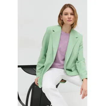 Dámské sako Sako Samsoe Samsoe, L, zelená, 77A