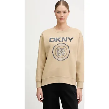 Dámská mikina Mikina Dkny DP5T1340 béžová 80X, vel. M
