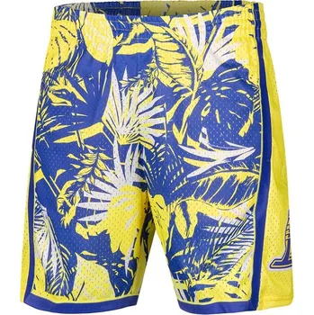 Pánské kraťasy Mitchell & Ness Lakers 2009 Neon Tropical Swingman Shorts Velikost oblečení: L