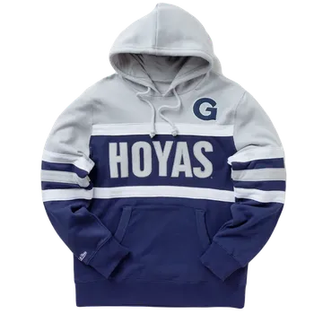 Pánská mikina Mitchell & Ness Head Coach Hoody Georgetown Hoyas Velikost oblečení: XL