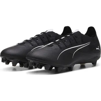 Kopačky Puma Ultra Match Firm Ground pánské kopačky Black/White 10.5 (45)