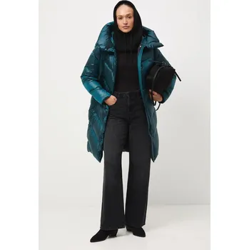 Dámský kabát Péřový kabát Medicine tyrkysová barva RW24.KPD701 67Y, vel. XXL