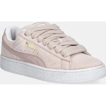 Pánská obuv Kožené tenisky Puma Suede XL, 36, růžová, 03X