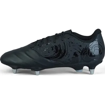 Kopačky Canterbury Phoenix Team Adults Soft Ground Rugby Boots Black/Silver 11 (46)