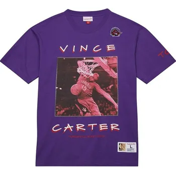 Pánské tričko Mitchell & Ness Toronto Raptors Vince Carter Heavyweight Premium Player Tee Velikost oblečení: 2XL