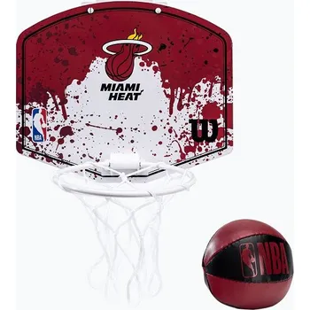 Basketbal Wilson NBA Team Mini Hoop Heat Velikost doplňků: uni