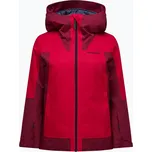 Dámská lyžařská bunda Perak Performance Rider Tech Insulated vertical zenith/tech burgundy