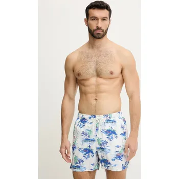 Plavkové šortky Tommy Hilfiger bílá barva, UM0UM03491 00A, vel. XL