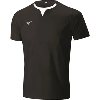Chlapecké tričko Mizuno Kids' Rugby Training Short-Sleeve Performance T-Shirt Black 11-12 let