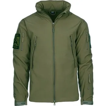 Pánská softshellová bunda 101INC Bunda TACTICAL 101 INC Softshell ZELENÁ M ZELENÁ - OLIV